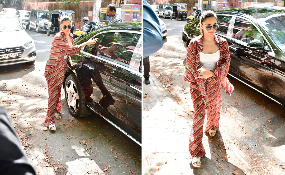 Kiara Advani spotted driving a ₹2.70 crore Mercedes Maybach